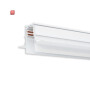 ISO116763 / Track48 Trockenbauschiene, weiß, 200cm, 4-polig, inkl. Endkappen und Schutzcover / EAN 9009377166754