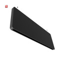 ISO200118 / Akustik-Pendel-BAFFEL TRACK48ID (unbestückt) schwarz, 1250mm, , indirekt: 22W SkyBlue / EAN 9009377169953