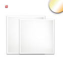 ISO116888 / LED Panel Backlight Line 625 UGR<19 8H/8H, CRI90, 36W, ColorSwitch 3000|4000|6000K, Push/DALI dim. / EAN 9009377168703