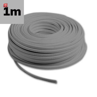 ISO115797 / Kabel Halogenfrei ummantelt grau, 4x0,5mm² HSLH-OZ, Meterware / EAN 9009377148200