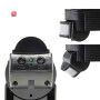 ISO115801 / PIR Bewegungsmelder schwarz, 230V, max. 4A, 180° max. 10m Detektionsradius, IP44, Aufputzmontage / EAN 9009377148279