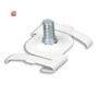 ISO115802 / Deckenclip Abhängung für Rasterdecken - Odenwalddecken bis 24mm mit Schraubkappe / EAN 9009377148286