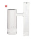ISO116119 / 3-Phasen Schienen-Strahler fokussierbar, 24W, 20°-55°, weiß matt, 3000K, DALI dimmbar / EAN 9009377155154