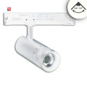 ISO116120 / 3-Phasen Schienen-Strahler fokussierbar, 24W, 20°-55°, weiß matt, 4000K, DALI dimmbar / EAN 9009377155161
