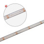 ISO116133 / LED HT940 COB Flexband für bis zu 100°C Umgebungstemp., 24V DC, 14,4W, IP68, 4000K, 5m Rll, 480 LED/ / EAN 9009377158193