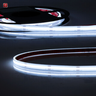 ISO116134 / LED HT927/965 COB CCT 2-pol Flexband für bis zu 100°C Umgebung, 24V DC, 8W, IP68, 5m Rll, 512 LED/ / EAN 9009377158209
