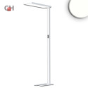 ISO115619 / LED Office Pro Stehleuchte Up&Down, 80W+20W, Weiß, UGR<19, neutralweiß, Touch-Dimm, CH-Stecker / EAN 9009377144998
