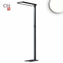 ISO115620 / LED Office Pro Stehleuchte Up&Down, 80W+20W, schwarz, UGR<19, neutralweiß, Touch-Dimm, CH-Stecker / EAN 9009377145001