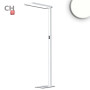 ISO115621 / LED Office Pro Stehleuchte Up&Down, 80W+20W, silber, UGR<19, neutralweiß, Touch-Dimm, CH-Stecker / EAN 9009377145018