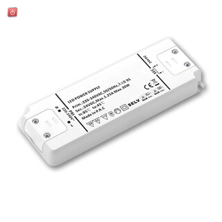 ISO115625 / LED Trafo 24V/DC, 0-30W, SELV, ultraflach / EAN 9009377145056