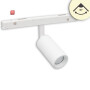 ISO116749 / Track48 Schienenstrahler weiß, 7W, 30°, UGR<19, 48V DC, 3000K, CRI90, DALI dimmbar / EAN 9009377166617