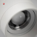 ISO115682 / 3-Phasen Schienen-Strahler fokussierbar, 24W, 20°-55°, weiß matt, 4000K, dimmbar / EAN 9009377146008