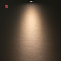 ISO115630 / LED Einbauleuchte MiniAMP Alu gebürstet, 3W, 12V DC, warmweiß, dimmbar, 100cm Kabel / EAN 9009377145216