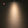 ISO115630 / LED Einbauleuchte MiniAMP Alu gebürstet, 3W, 12V DC, warmweiß, dimmbar, 100cm Kabel / EAN 9009377145216