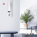 ISO115639 / LED Leseleuchte, 3W, weiß, mit USB-A und USB-C Ladebuchse, warmweiß, 3 Stufen dimmbar / EAN 9009377145308