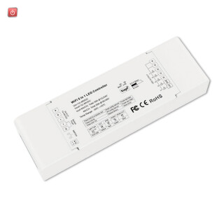 ISO115971 / Sys-Pro + Zigbee 3.0 Push/Funk 1-5 Kanal Multi-PWM-Dimmer, 12-24V DC 5x6A, 36-48V DC 5x4A / EAN 9009377152405