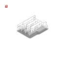 ISO115977 / Kontakt-Kabelanschluss (max. 5A/0,5qmm) K2-310-V1 für 3-pol. IP20 Flexstripes mit Breite 10mm / EAN 9009377152511