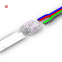 ISO115978 / Kontakt-Kabelanschluss (max. 5A/0,5qmm) K2-410 für 4-pol. IP20 Flexstripes mit Breite 10mm / EAN 9009377152528