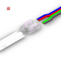 ISO115978 / Kontakt-Kabelanschluss (max. 5A/0,5qmm) K2-410 für 4-pol. IP20 Flexstripes mit Breite 10mm / EAN 9009377152528