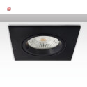 ISO115696 / Einbaurahmen eckig, Loch 68mm, schwarz,...