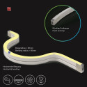 ISO116205 / LED NeonPRO950 Custom Flexband B04H08, 24V DC, 10W, IP67, 5000K, 5m Rolle, 180 LED/m, inkl. Clips / EAN 9009377155956