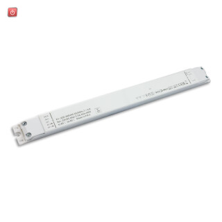 ISO116207 / LED CCT PWM-Trafo 24V/DC, 0-60W, 2 Kanal, ultraslim, Push/DALI-2 DT8 dimmbar, SELV / EAN 9009377155970