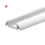 ISO115543 / LED Aufbauprofil SURF11 Aluminium eloxiert, 300cm / EAN 9009377143373