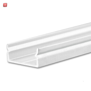 ISO115548 / LED Aufbauprofil PURE14 S Aluminium weiß, 300cm / EAN 9009377143434
