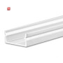 ISO115548 / LED Aufbauprofil PURE14 S Aluminium weiß, 300cm / EAN 9009377143434