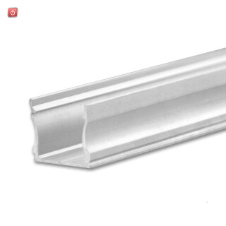 ISO115550 / LED Aufbauprofil PURE12 S Aluminium eloxiert, 300cm / EAN 9009377143458