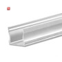 ISO115550 / LED Aufbauprofil PURE12 S Aluminium eloxiert, 300cm / EAN 9009377143458
