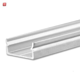 ISO115553 / LED Aufbauprofil PURE14 S Aluminium eloxiert, 300cm / EAN 9009377143489