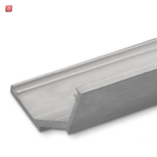 ISO115554 / LED Eckprofil CORNER10 SLIM Aluminium eloxiert, 300cm / EAN 9009377143496