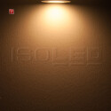 ISO112048 / LED Einbaustrahler, silber, 8W SMD, 120°, rund, warmweiß, dimmbar / EAN 9009377023019