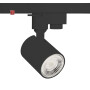 ISO115505 / 3-Phasen Schienen-Adapter Mini für GU10-Spots, schwarz matt / EAN 9009377142956