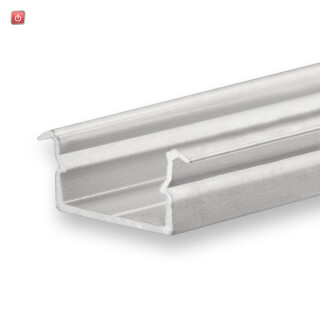 ISO115574 / LED Einbauprofil PURE14 D Aluminium eloxiert, 300cm / EAN 9009377143694