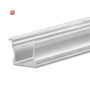 ISO115575 / LED Einbauprofil PURE12 D Aluminium eloxiert, 300cm / EAN 9009377143700