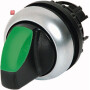 EATON / 216837 / Leuchtwahltaste, RMQ-Titan, mit Knebelgriff, tastend, 3 Stellungen, grn, Frontring Titan M22-WLK3-G / EAN4015082168377