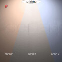 ISO116004 / LED Umrüstplatine 227mm, 15W, 150 lm/W, mit Haltemagnet, Color 3000|4000|6000K, dimmbar / EAN 9009377153761