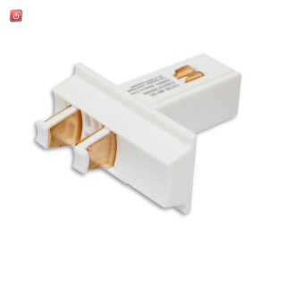 ISO116789 / Track48 Multi X Verbinder zum Basismodul, für Aufbauschiene, weiß, max. 6A, 4-polig / EAN 9009377167010