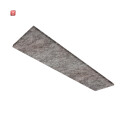 ISO116908 / Akustikabsorber H25 für Leuchtenrahmen mit Innenformat 320x1500mm, grau / EAN 9009377168413