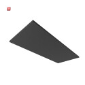 ISO116909 / Akustikabsorber H25 für Leuchtenrahmen mit Innenformat 592x1500mm, schwarz / EAN 9009377168420