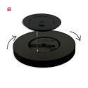 ISO116169 / LED Hängeleuchte UGR<19 2H, schwarz, 60W|70W, IP42, DN800, 2700|3000|4000K, dimmbar, exkl. Kabel / EAN 9009377155543