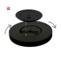 ISO116169 / LED Hängeleuchte UGR<19 2H, schwarz, 60W|70W, IP42, DN800, 2700|3000|4000K, dimmbar, exkl. Kabel / EAN 9009377155543