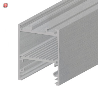 ISO116638 / LED Leuchtenprofil LAMP30 V2 Aluminium silber pulverbeschichtet, 200cm / EAN 9009377164620