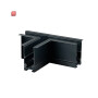 ISO116731 / Track48 T-Schiene horizontal für Einbauschiene, schwarz, nicht stromführend / EAN 9009377166433