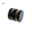 ISO116733 / Track48 Multi X Basismodul für Aufbauschiene, schwarz, max. 6A, 4-polig / EAN 9009377166457