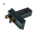 ISO116734 / Track48 Multi X Verbinder zum Basismodul, für Aufbauschiene, schwarz, max. 6A, 4-polig / EAN 9009377166464