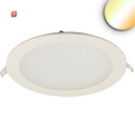 ISO115597 / LED Downlight, 24W, rund ultraflach...