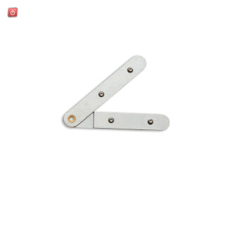 ISO116933 / Verbinder Z53, flexibel 180° - 45°, 2 Stück / EAN 9009377168819